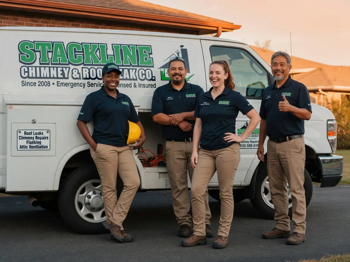 Chimney flashing repair company in Barryton, MI